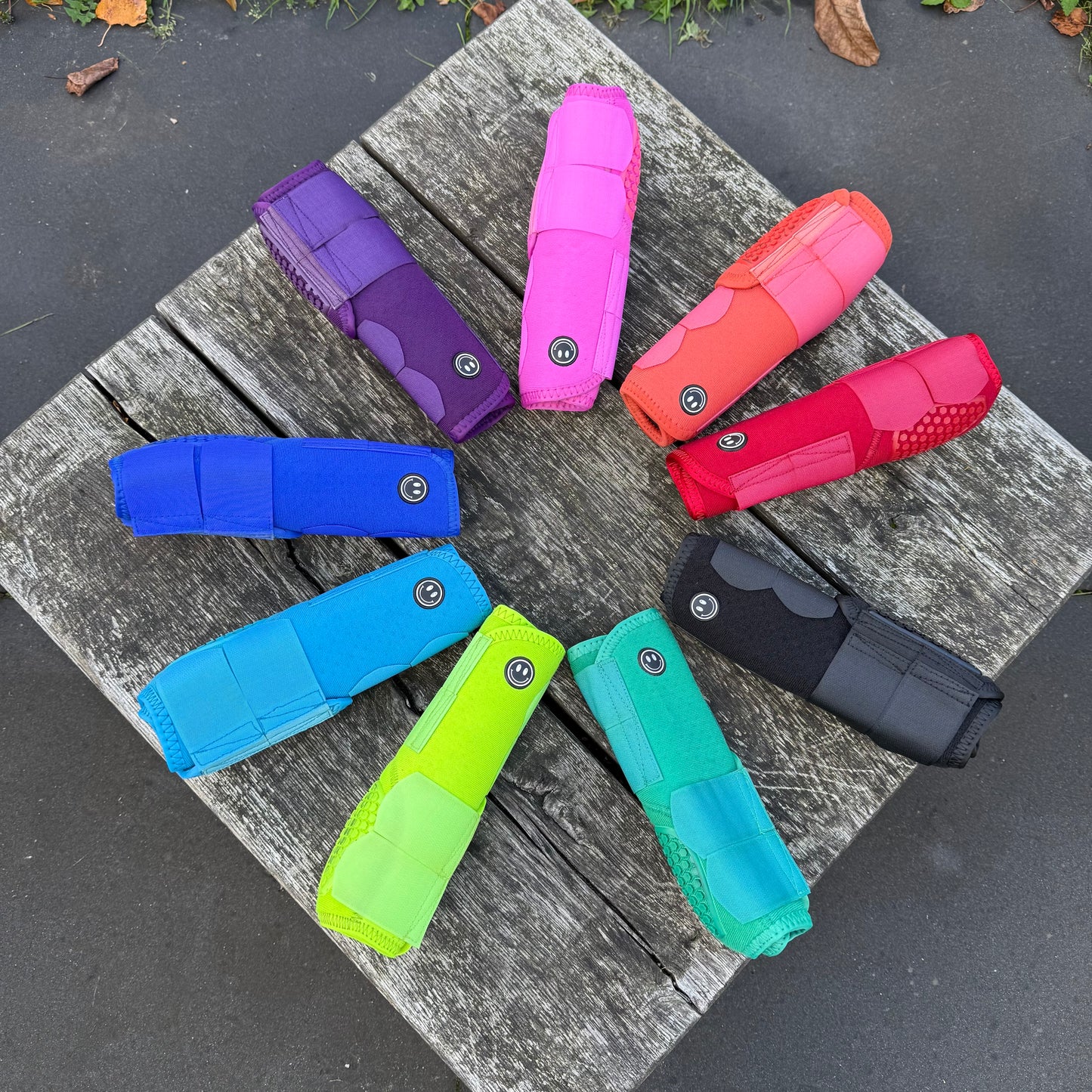 FMH - NeoPro the Solids - Neoprene beenbeschermers boots voor paarden (div. kleuren)