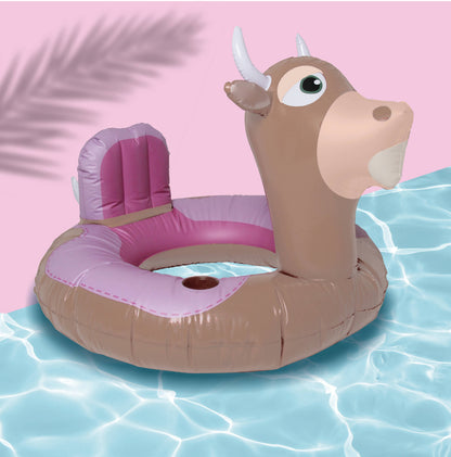 NPW - Western Fa-Bull-ous Inflatable Pool Ring