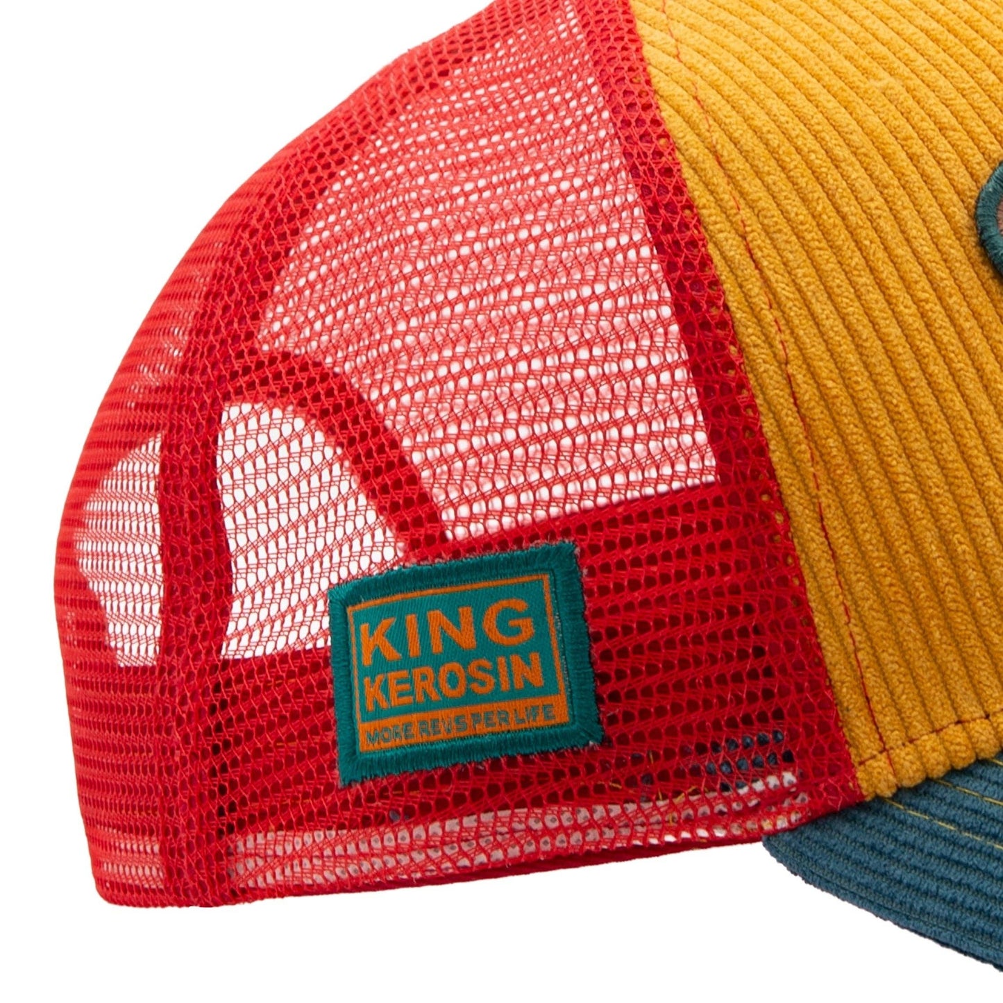 King Kerosin - Trucker Cap California Yellow/Red