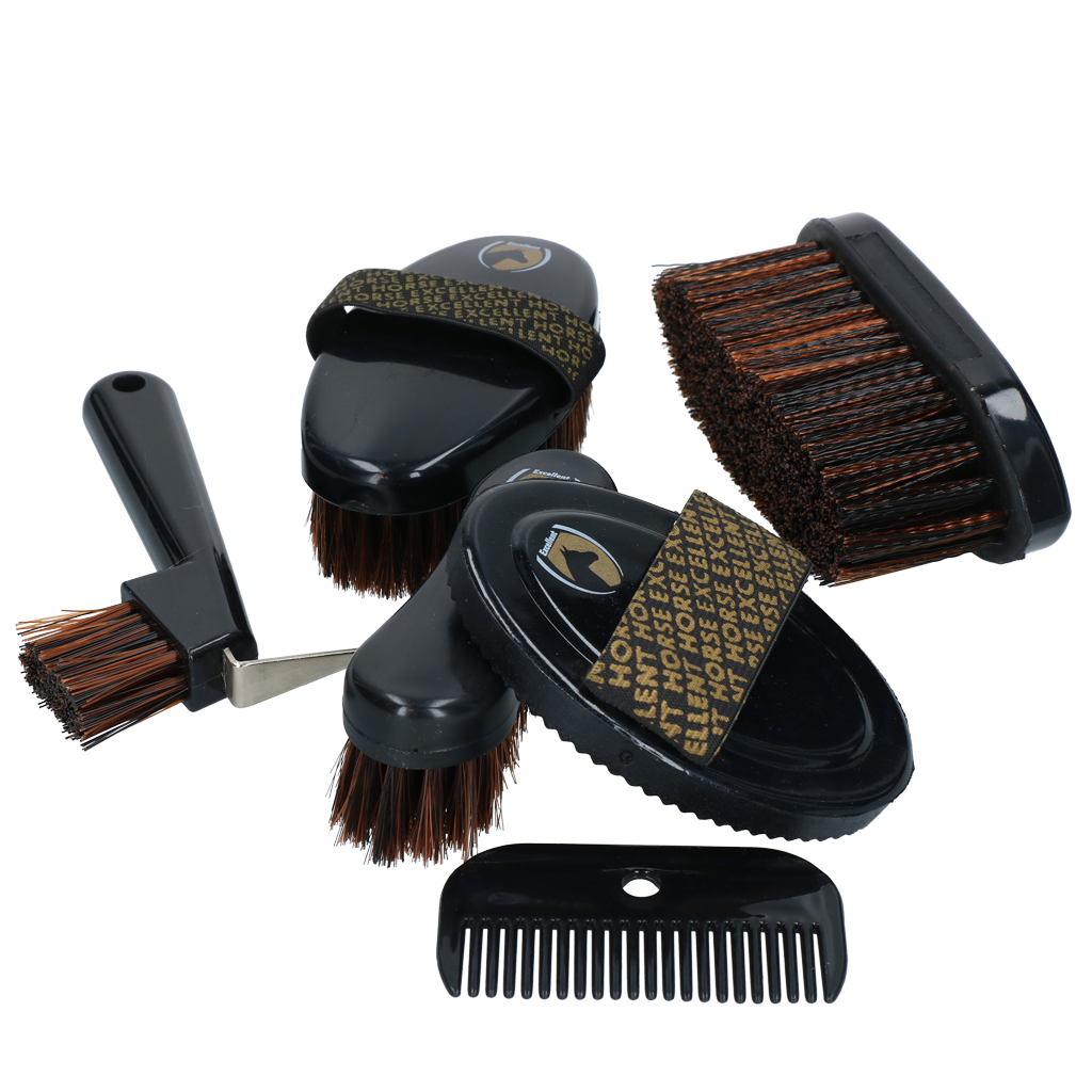 Excellent Horse - Grooming Set Junior paarden poetstasje