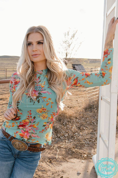 Sterling Kreek - Queen Mesh-Top Blumenmuster