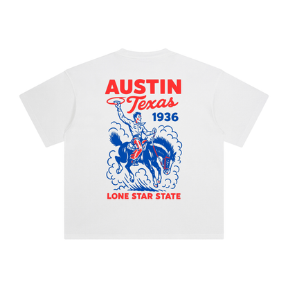 Tailspin - Austin Texas Lone Rider T-Shirt unisex