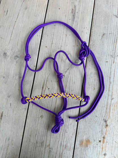 Het Paardenatelier - Tauhalfter Luna ‘Followmyhooves’ lila/gelb