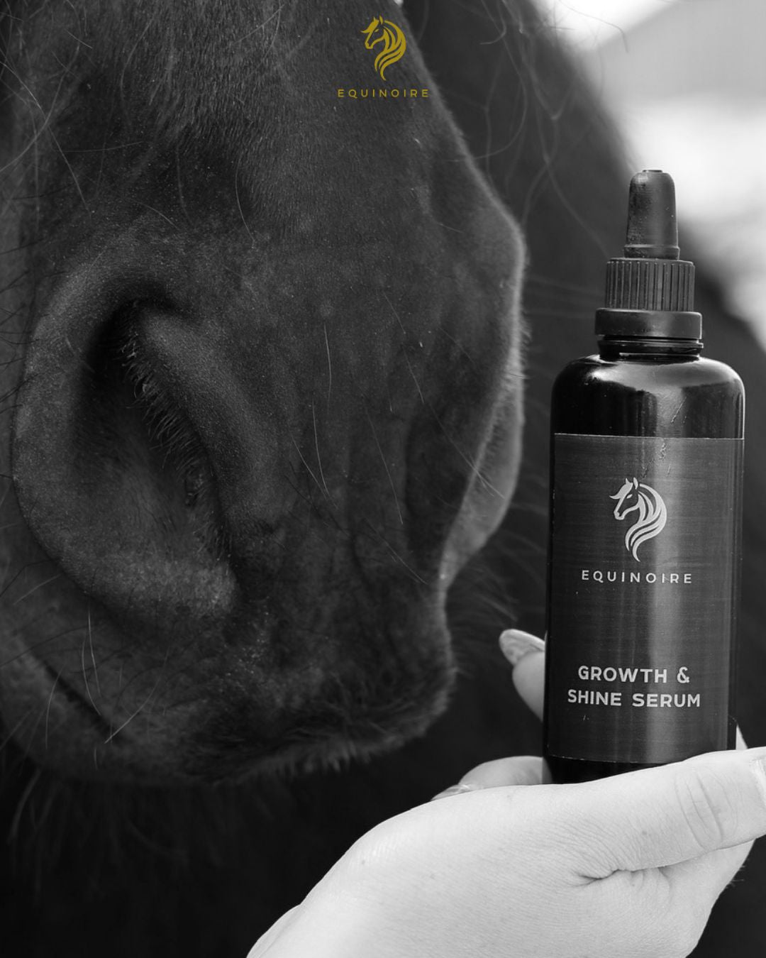 Equinoire - Growth & Shine Serum voor manen en staart paarden