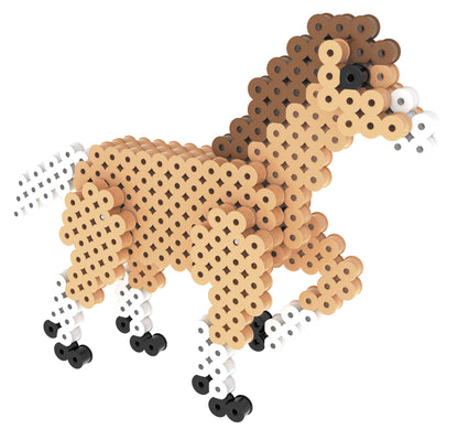 Graine Creative - Perlou Perlen 3D Pferdeset Bügelperlen
