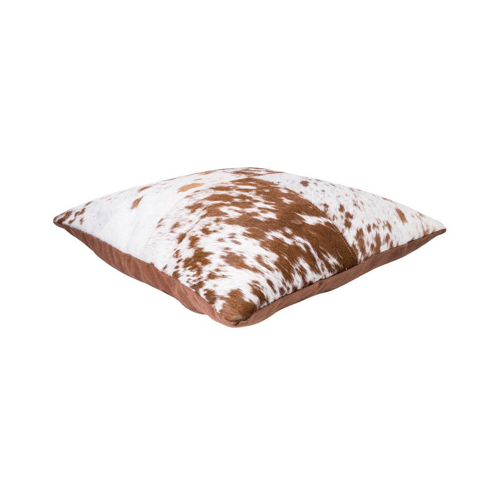 Myra Bag - Dapple Brown Kussenhoes hair-on leer