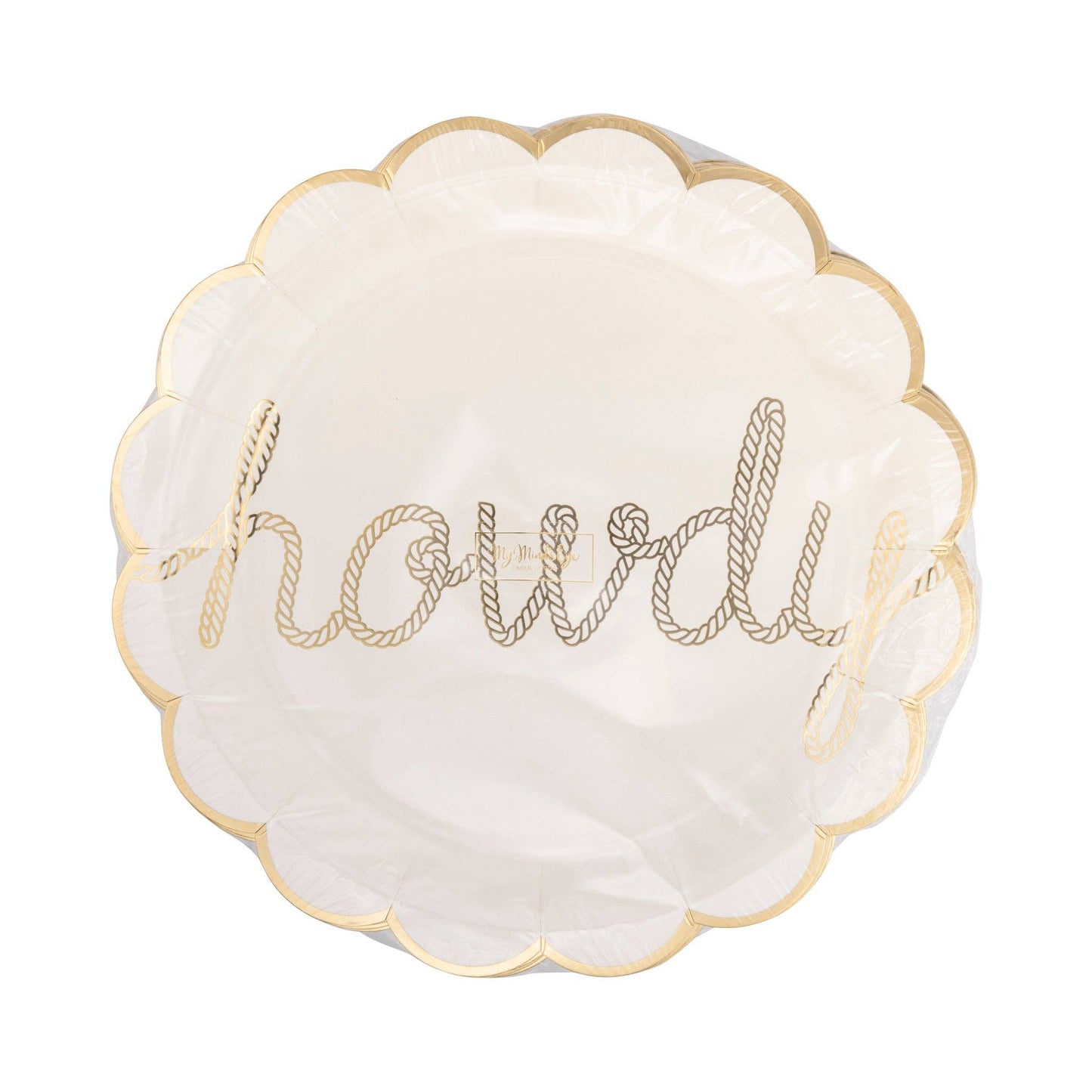 My Mind's Eye - Howdy Paper Plate 8 pcs