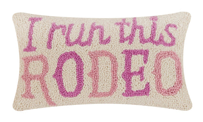 Peking Handicraft - Cojín I run this Rodeo