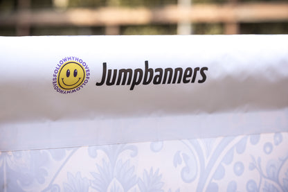 Jumpbanners - Hinderniszeil Rocket Delftsblauw