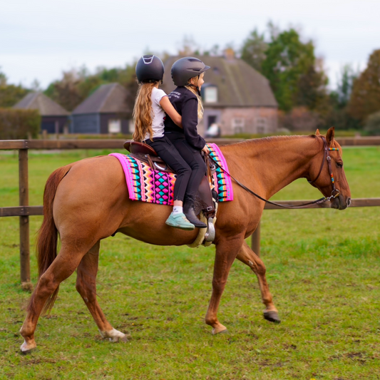 FMH - Western wollen showdeken oversized