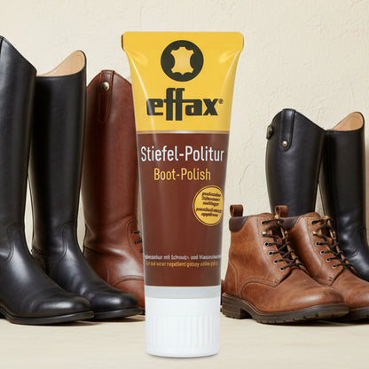 Effax - Boot-Polish schoenpoets rijlaarzen transparant 75ml