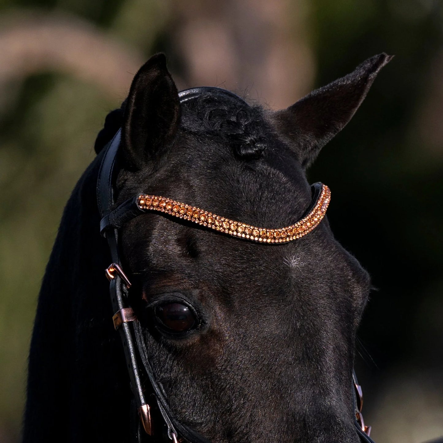 Lumiere - Rose Gold Crystal Browband (also in brown!)