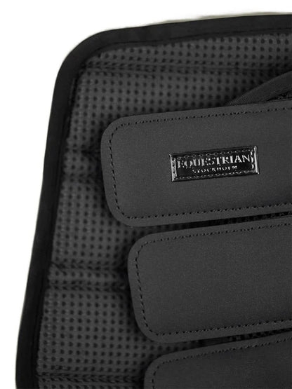 Equestrian Stockholm - Core Collection - Ganz Schwarz Mesh Putzgamaschen