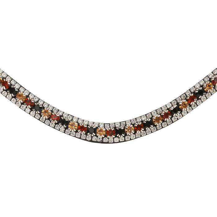 Lumiere/ Lumi Pony - Amber Crystal browband (also in brown!)