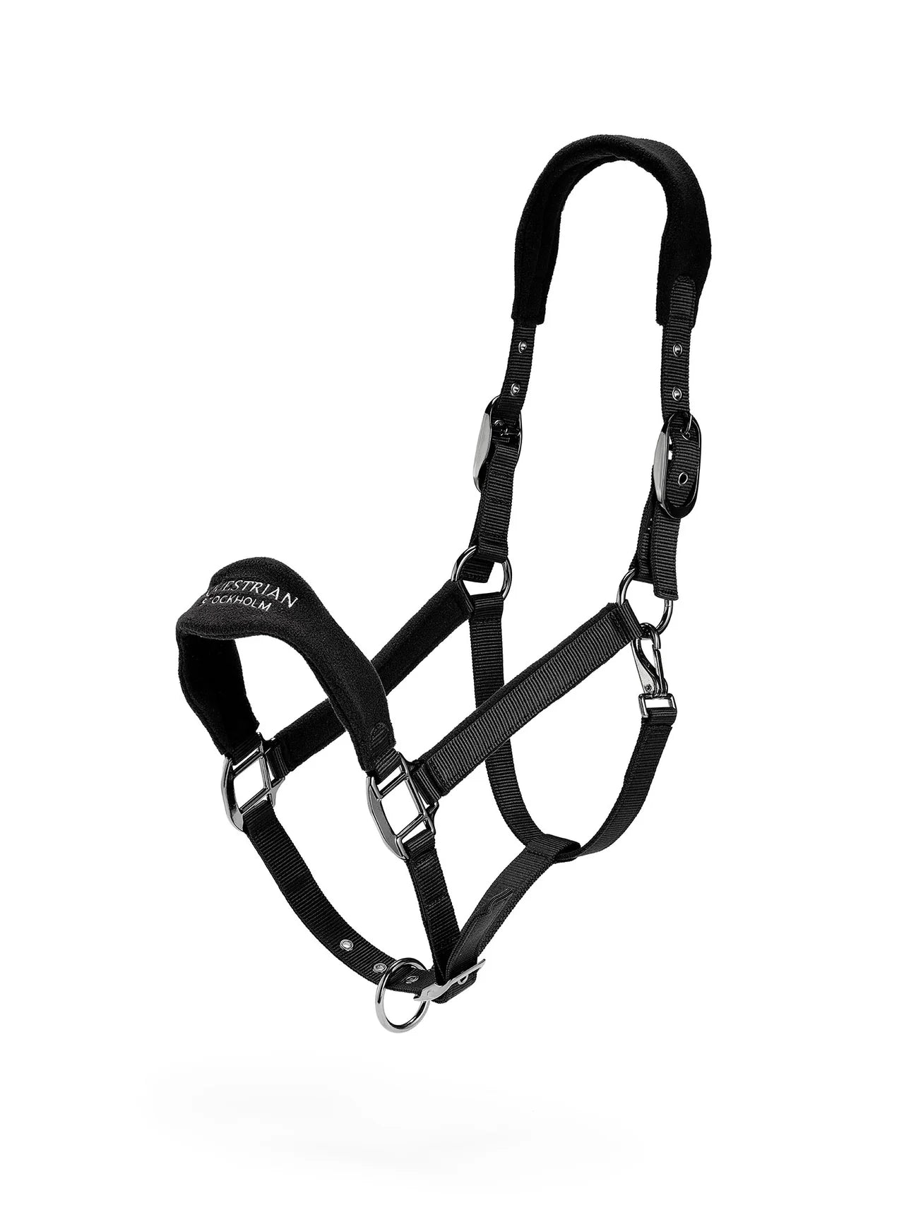 Equestrian Stockholm - FW26 Black - Anatomic Fleece Halter