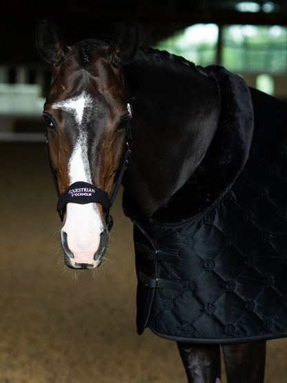 Equestrian Stockholm - FW26 Black - Anatomic Fleece Halter