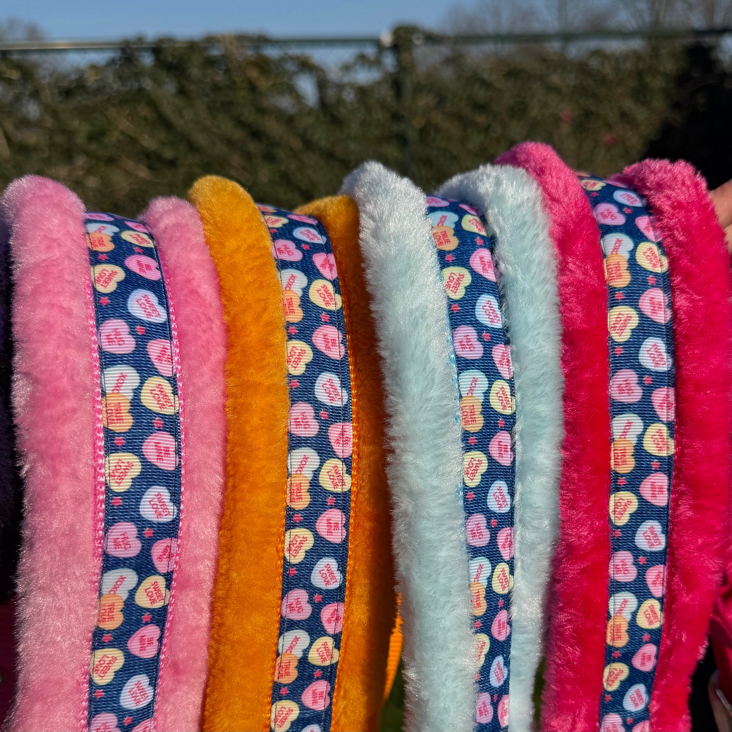 Happy Halsters x FMH - Licol Sweetheart Exclusive (fourrure) différentes couleurs