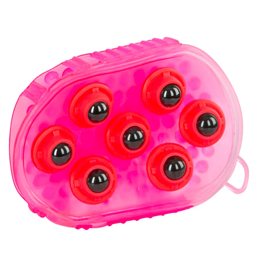 Hofman - Borstel magneet massage roze