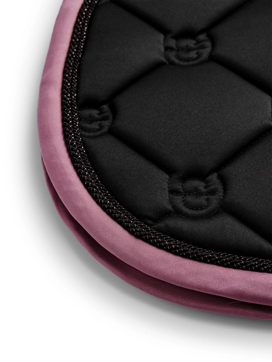 Equestrian Stockholm - FW26 Black Blush  - Jump Saddle Pad springzadeldek - Ride Against Cancer