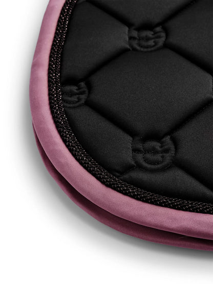 Equestrian Stockholm - FW26 Black Blush  - Jump Saddle Pad springzadeldek - Ride Against Cancer