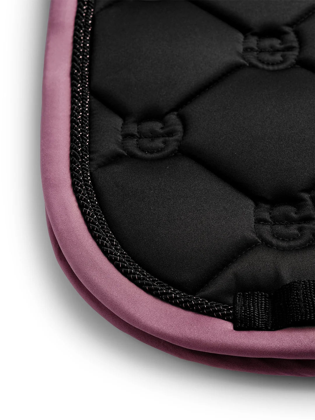 Equestrian Stockholm - FW26 Black Blush  - Dressage Saddle Pad dressuurzadeldek - Ride Against Cancer