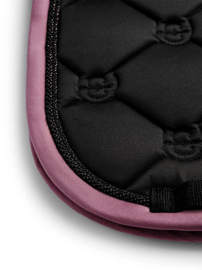 Equestrian Stockholm - FW26 Black Blush  - Dressage Saddle Pad dressuurzadeldek - Ride Against Cancer