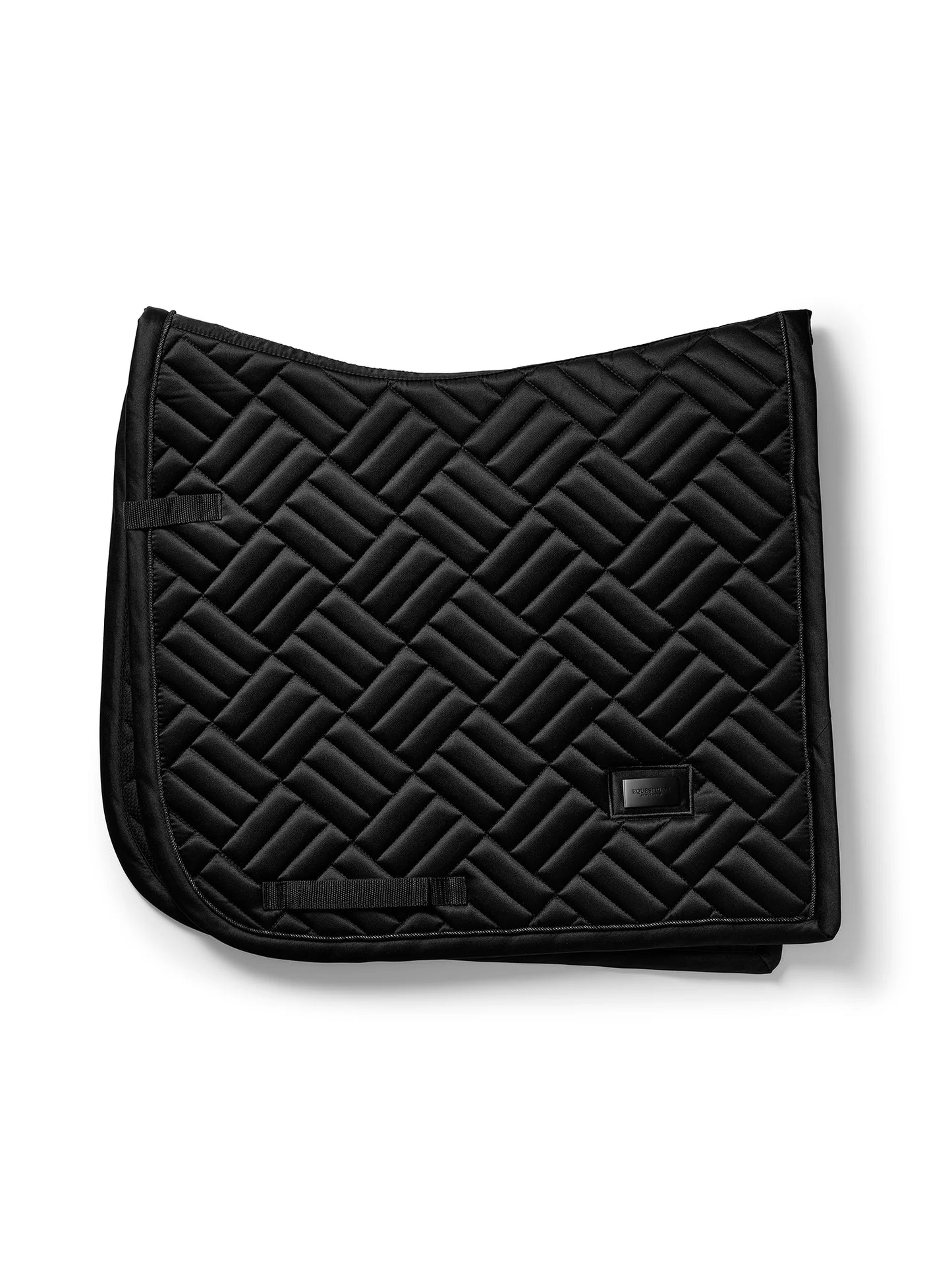 Equestrian Stockholm - Collection Core - Tapis de selle de dressage noir moderne dressuurzadeldek