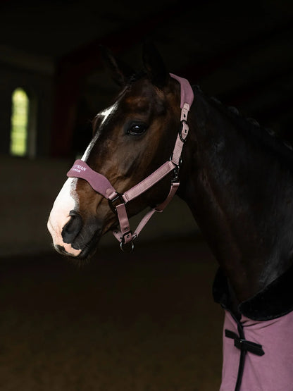 Equestrian Stockholm - FW26 Blush - Anatomic Fleece Halter - Ride Against Cancer