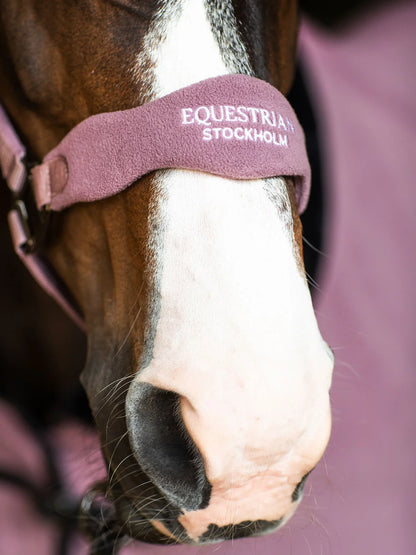 Equestrian Stockholm - FW26 Blush - Anatomic Fleece Halter - Ride Against Cancer