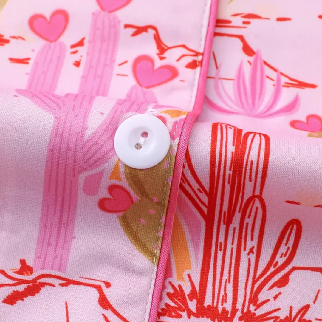 FMH - Dames zomerse pyjama set/ loungepak Cowgirl Dreams