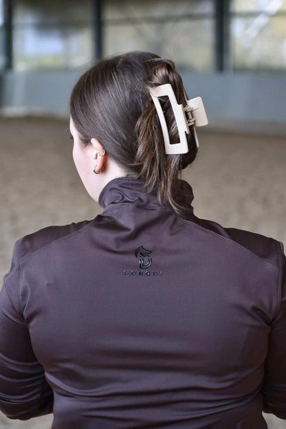 Donqui - Baselayer lange mouw Chocolate bruin