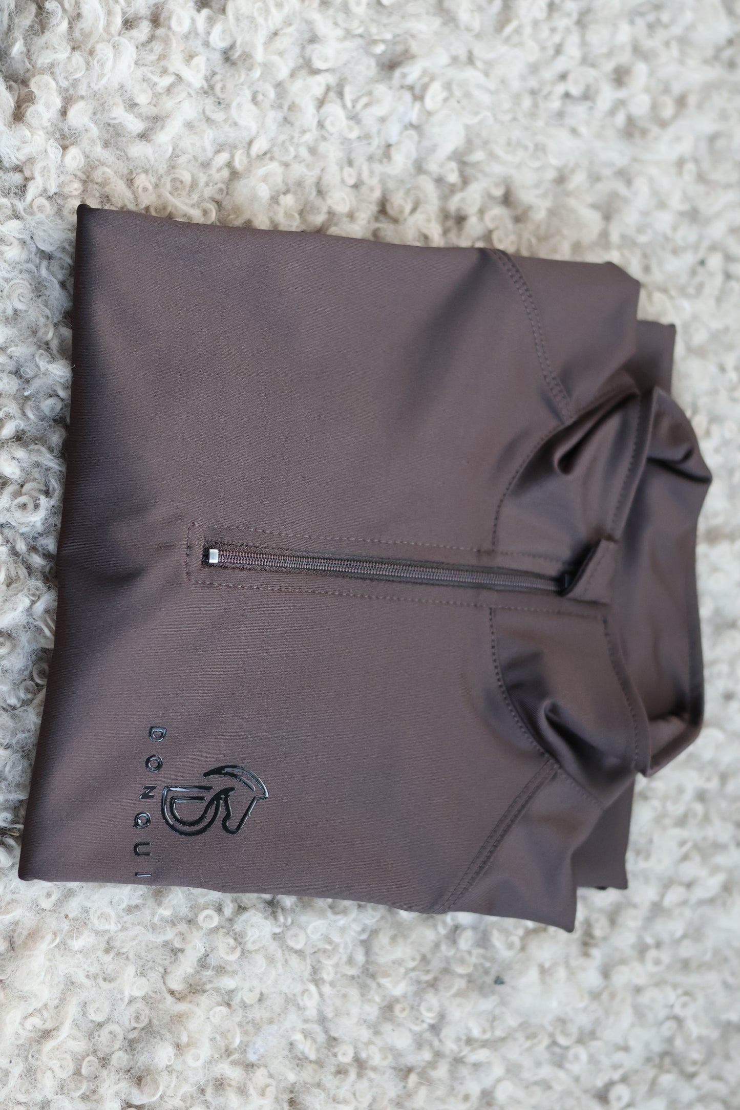 Donqui - Baselayer lange mouw Chocolate bruin