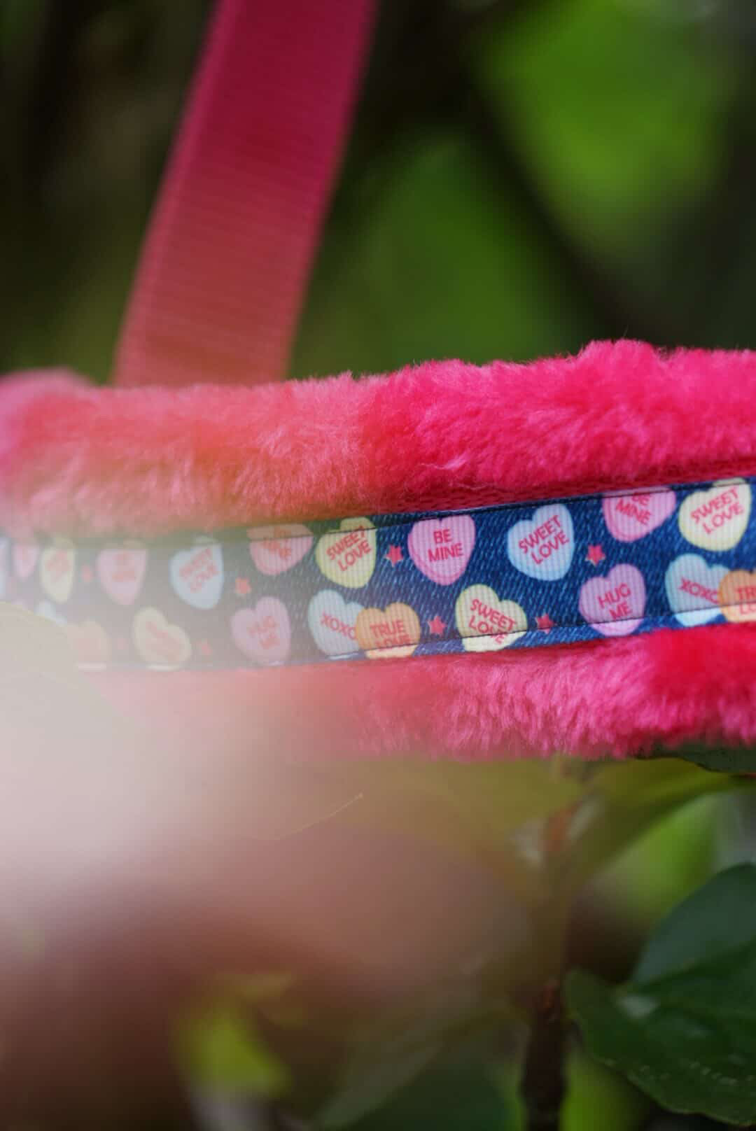 Happy Halsters x FMH - Licol Sweetheart Exclusive (fourrure) différentes couleurs