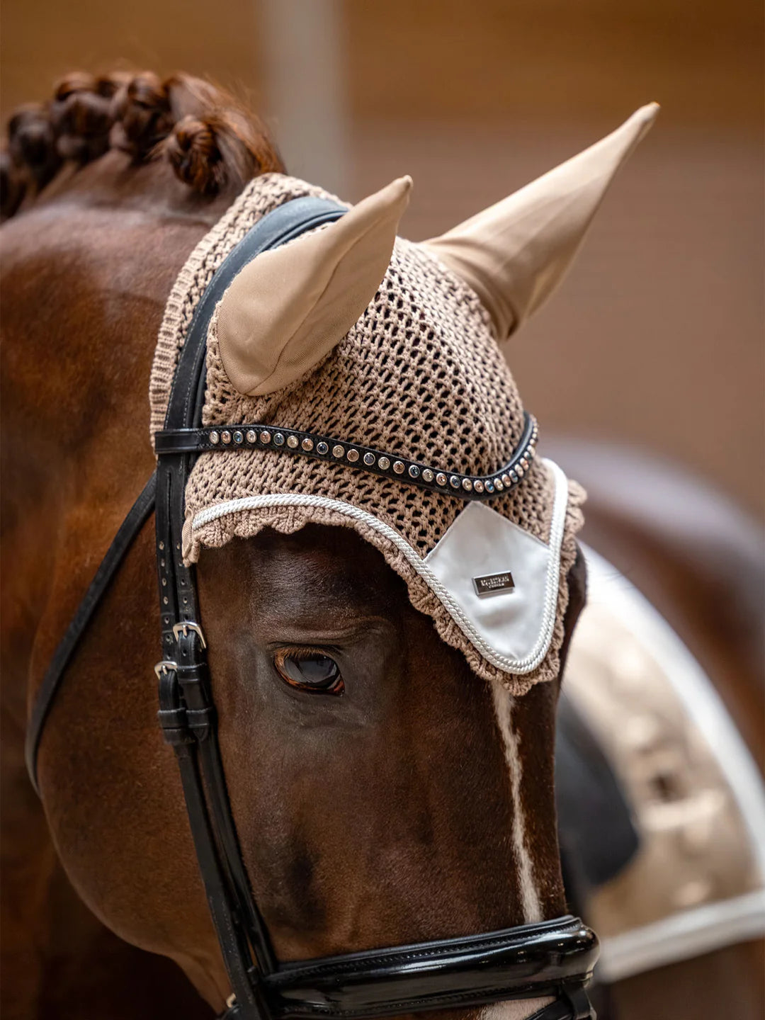 Equestrian Stockholm - SS26 Sable - Bonnet d'oreilles oornetje