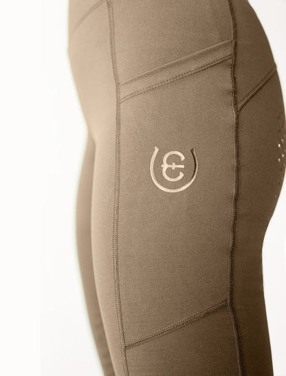 Equestrian Stockholm - Core Collection - Champagne Riding Tights Movement rijlegging (full-seat)
