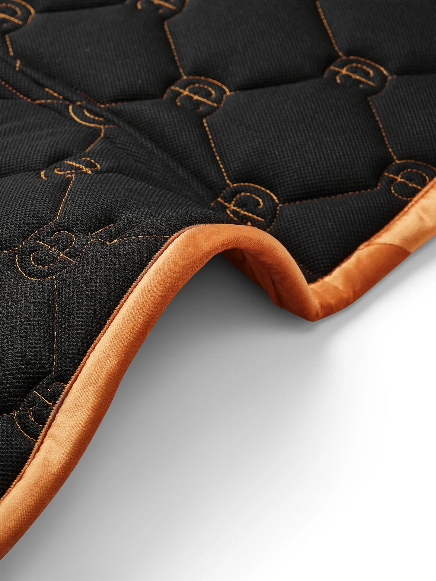 Equestrian Stockholm - FW26 Chestnut - Dressage Saddle Pad Velvet dressuurzadeldek
