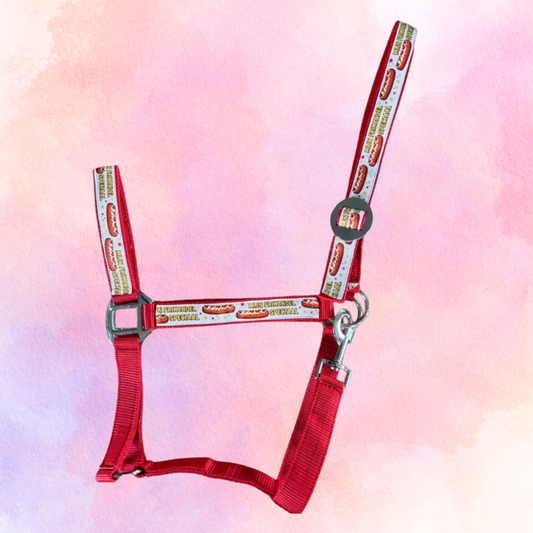 Happy Halters - Black or red Frikandel halter