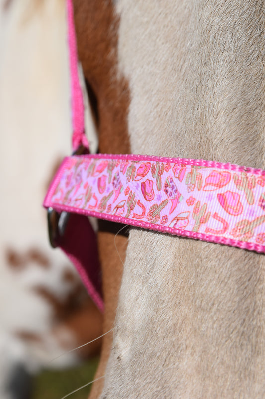Happy Halsters x FMH - Pink Cowgirl Exclusive halster div. kleuren