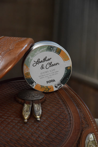 Pippa - Leather & Clean lederzeep