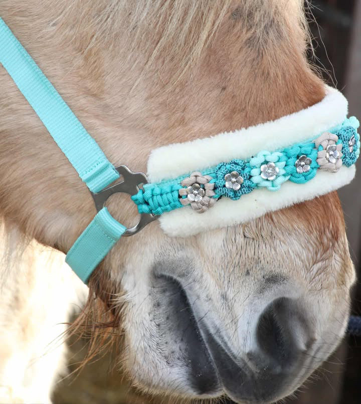 Design Your Own! - Handmade Horse Halters - Custom Design Flower Halter