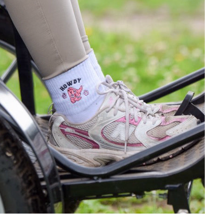 Wildflower Co - Bestickte Socken von Howdy Cowgirl