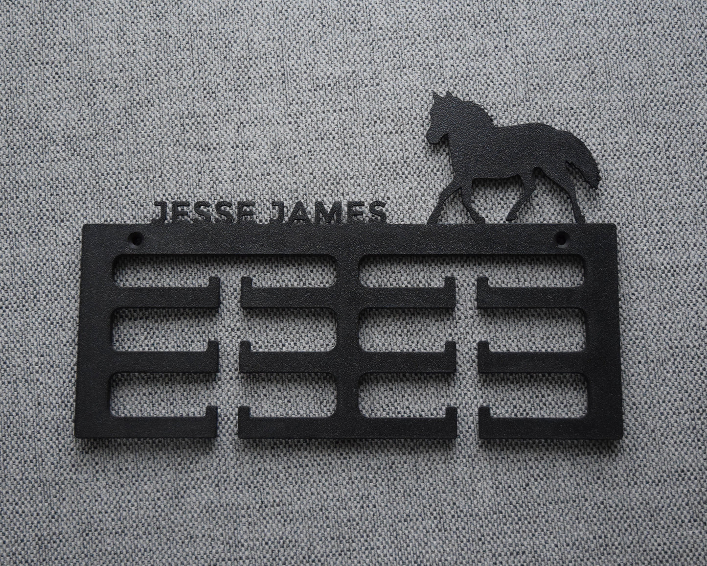 Wolfxjessy - Porta coccarda Mini cavallo con nome
