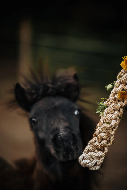 HippieHorses - Knabbeltouw katoen-hennep