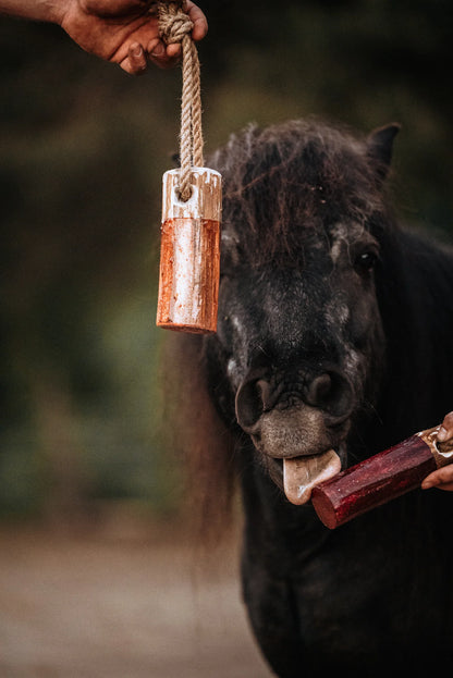 HippieHorses - Knabbelstam voor paarden Fruity zwarte bes