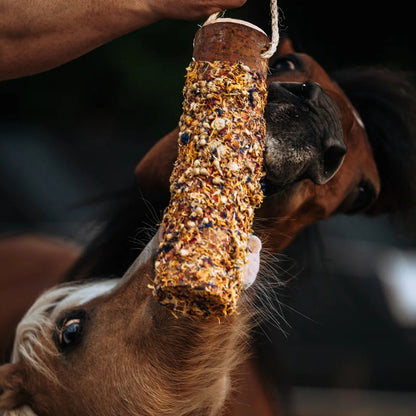 HippieHorses - Knabbelstam met kruiden voor paarden Unicorn mix