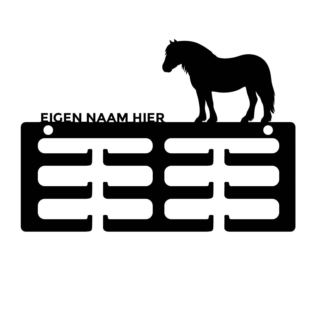 Wolfxjessy - Rozet houder Dartmore met naam