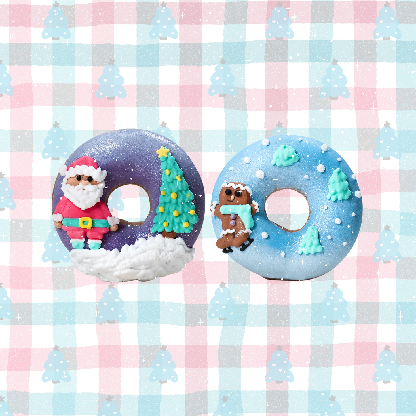 Candy Horse - Christmas Limited Collection - Versierde donuts 2st.
