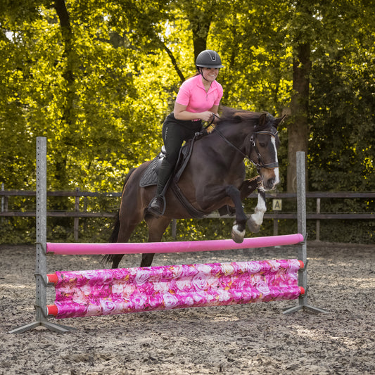 Jumpbanners - Obstacle Course Banner Bixie Pink Roses
