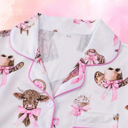 FMH - Women's summer pajama set/lounge suit Cutest Cowgirl