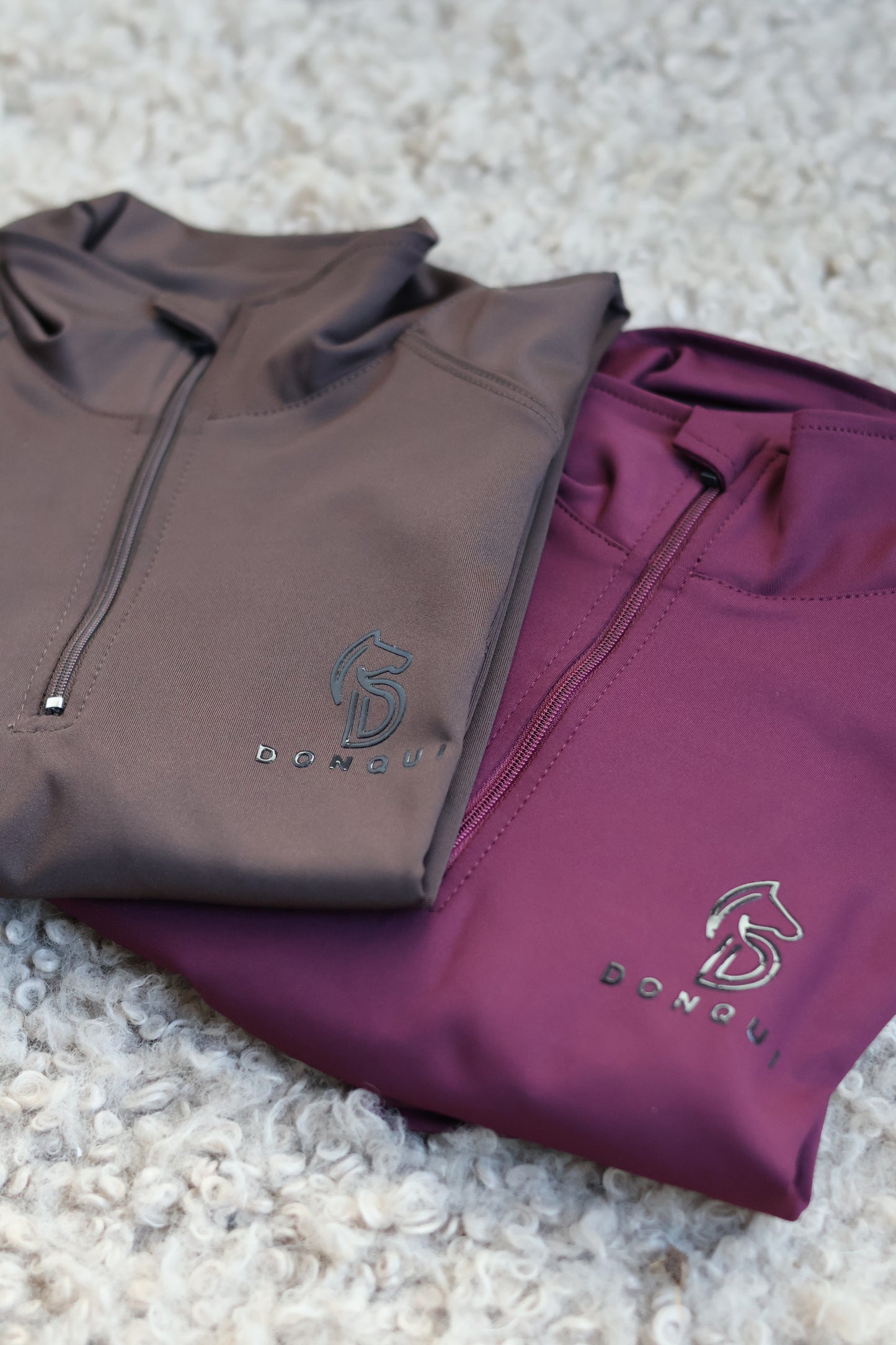 Donqui - Baselayer lange mouw Chocolate bruin